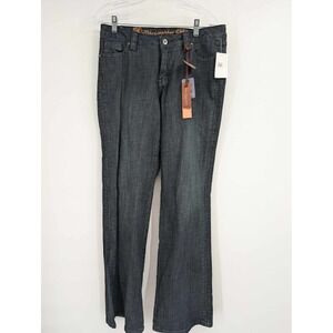 Christopher Blue Jeans Pants Womens Denim Dark Wash Jagger Flare‎ NWT Sz 10